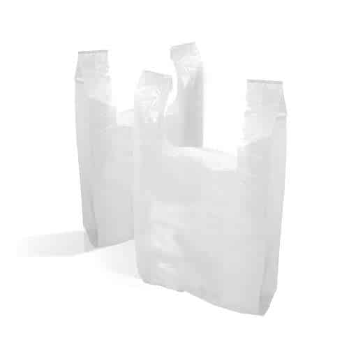 S4 White shopping bag (15lb)