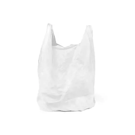 S5 White shopping bag (15lb)
